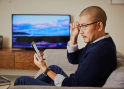 スマホの操作がしやすい