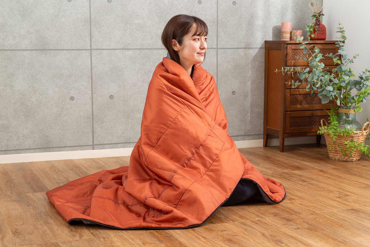 ③防災グッズとして。災害用の寝袋としても最適。