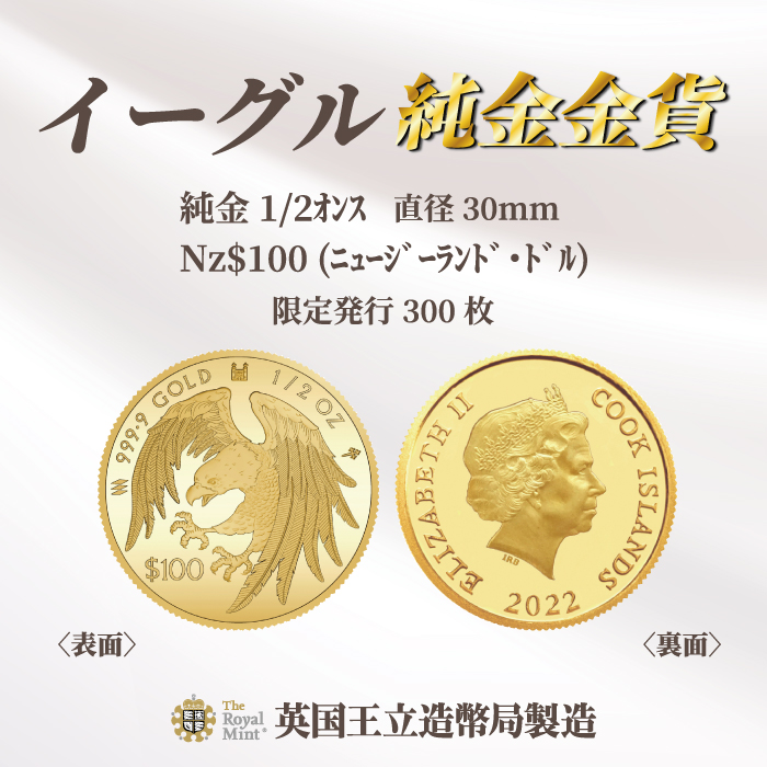 1/2オンス金貨