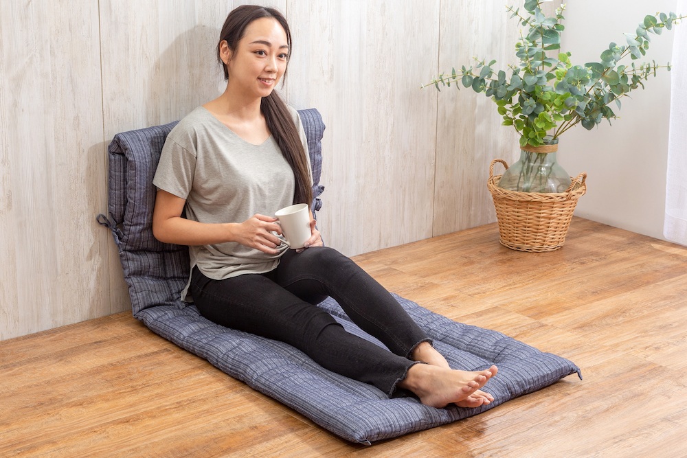 年間通して使える、ごろ寝座布団