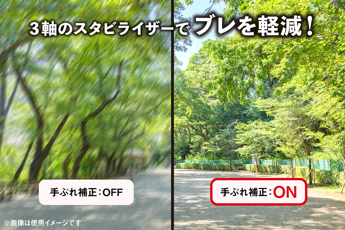 手振れ補正機能