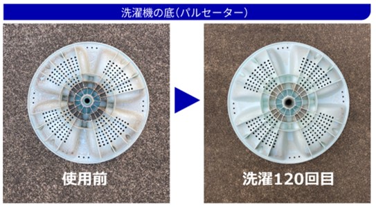 洗濯槽まできれいに