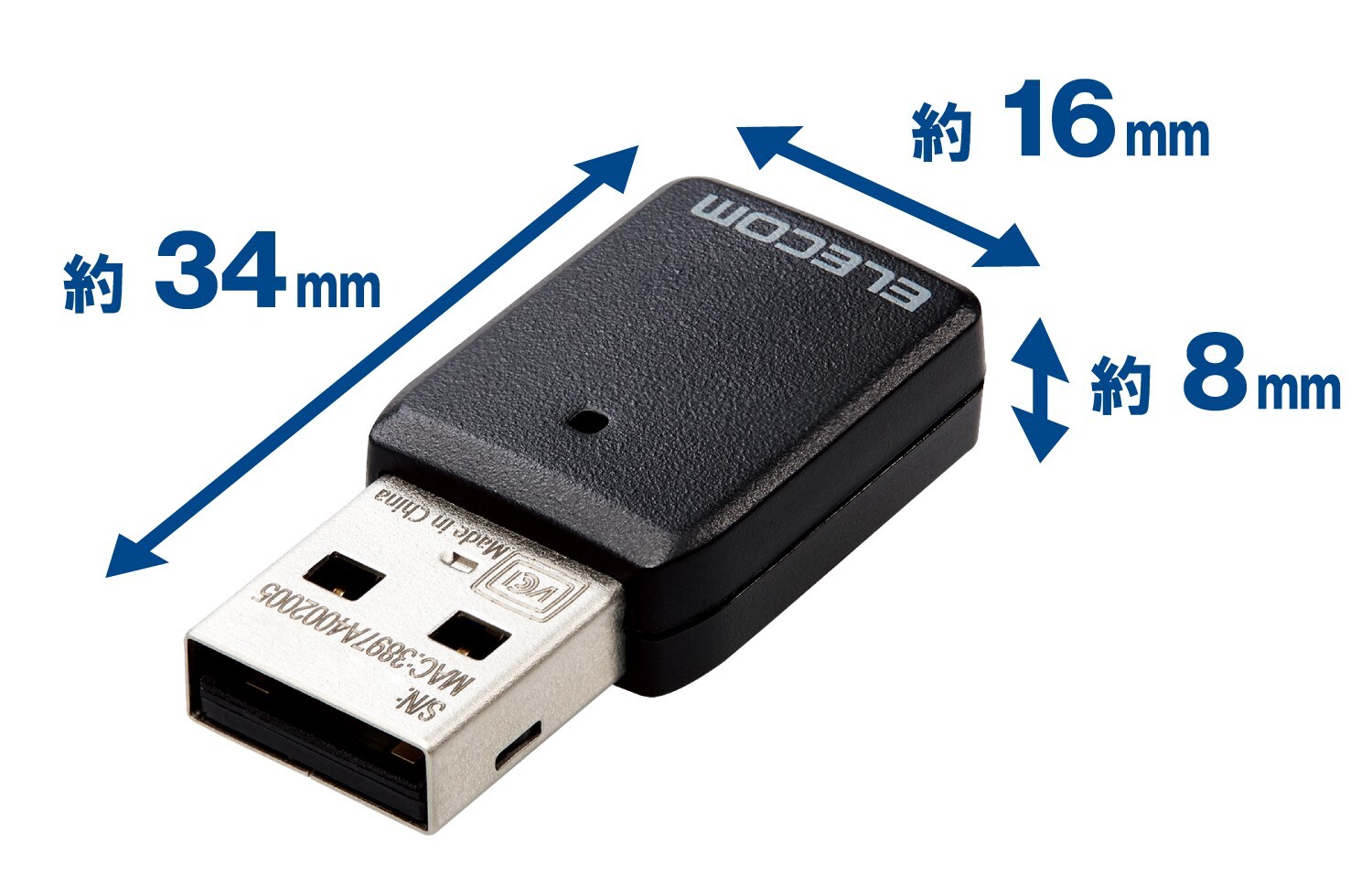 タッチペン& 無線LANアダプター NEC AL1-002242-002 NECアクセステクニカ 12V 0.7A プラグ外径