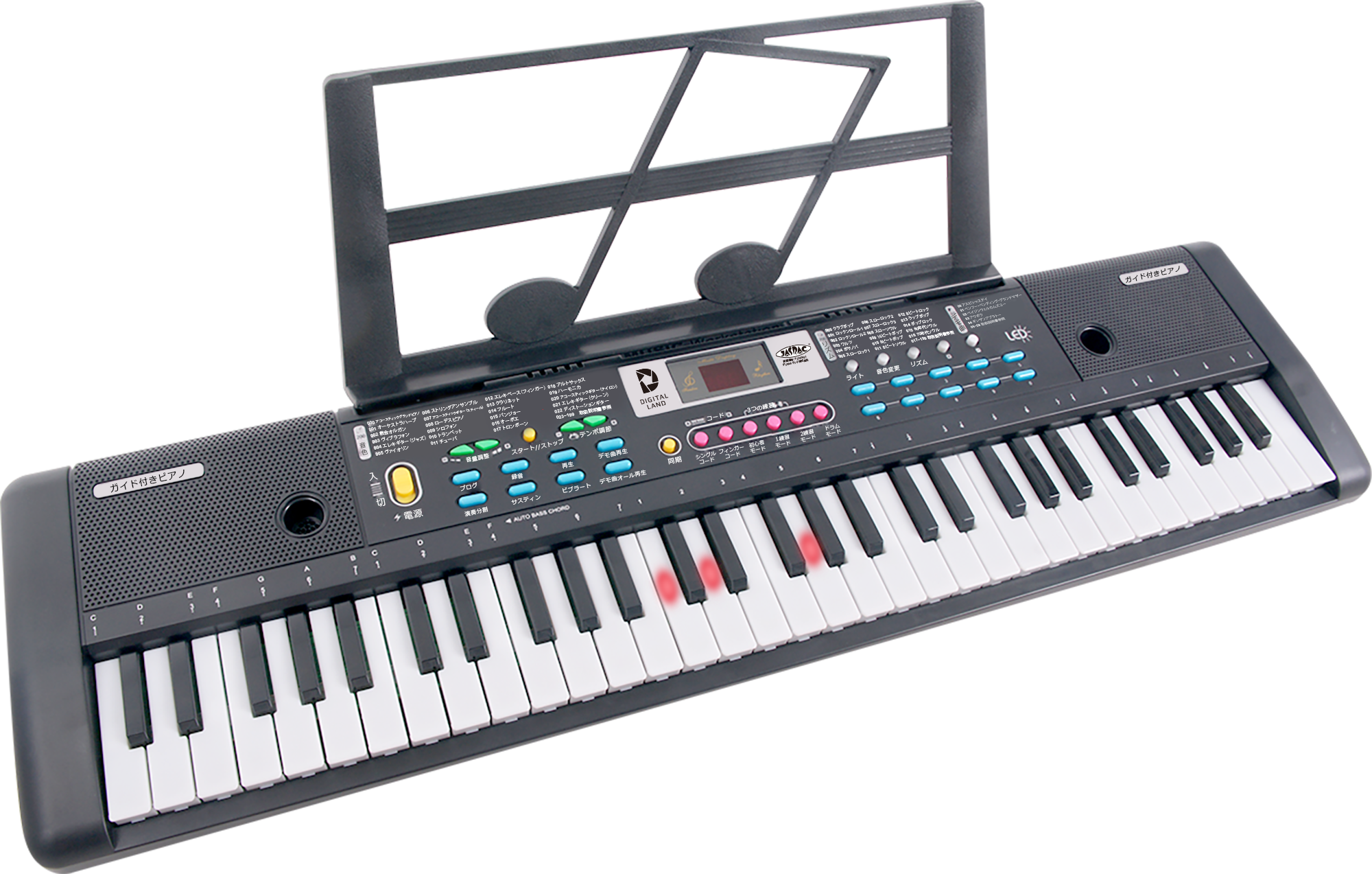 ガイド付き電子ピアノ｜ソースネクスト