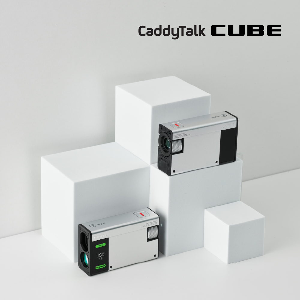 3次元ゴルフ用レーザー距離計 CaddyTalk CUBE｜ソースネクスト