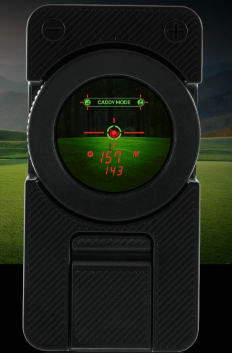 3次元ゴルフ用レーザー距離計 CaddyTalk CUBE｜ソースネクスト