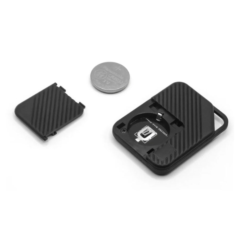 ボタン電池ですぐ交換可能