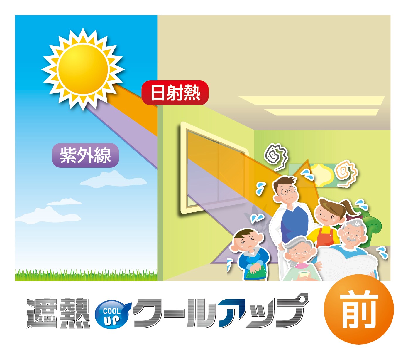 貼るだけ簡単