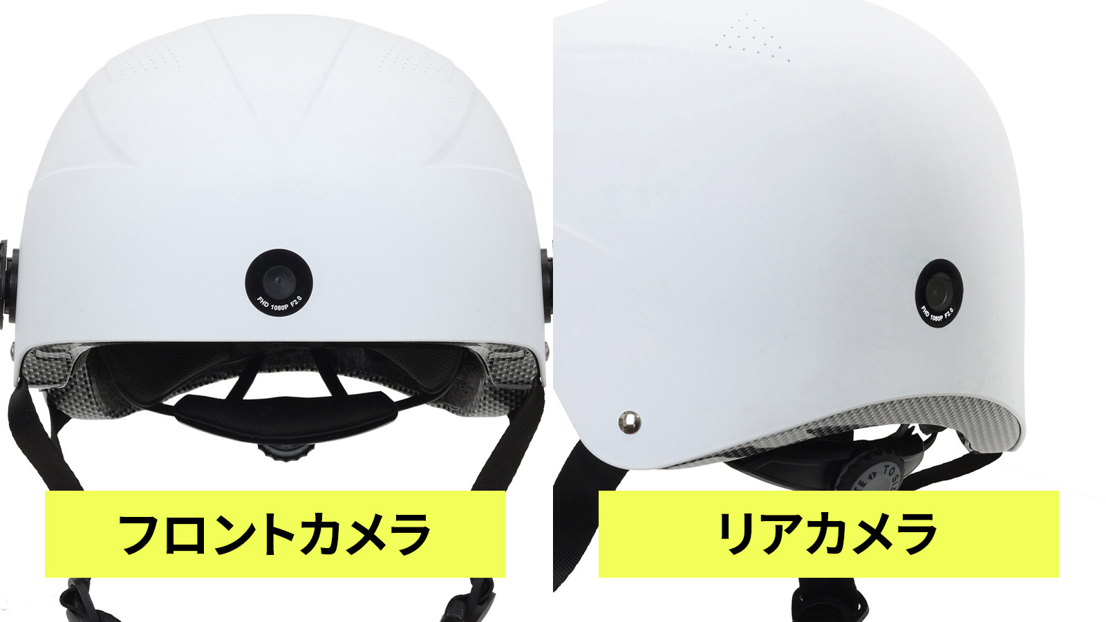 前後2つのカメラでもしもの瞬間をバッチリ撮影