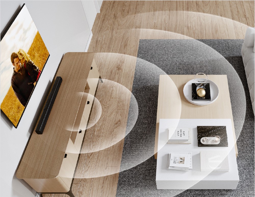 臨場感あふれるサウンドを演出