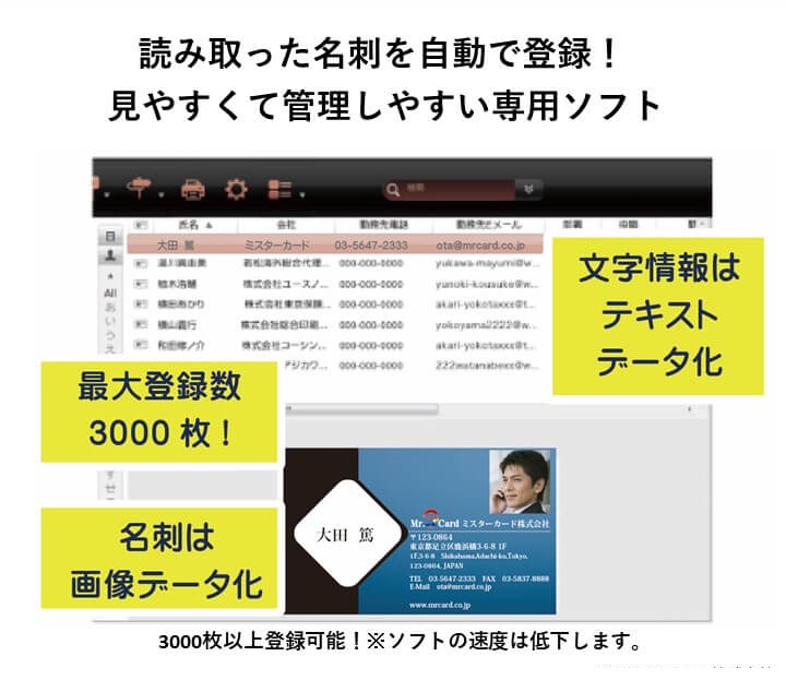 名刺管理ソフト World Card
