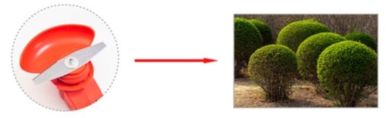 硬い草や枯れ草には「ステンレス刃」