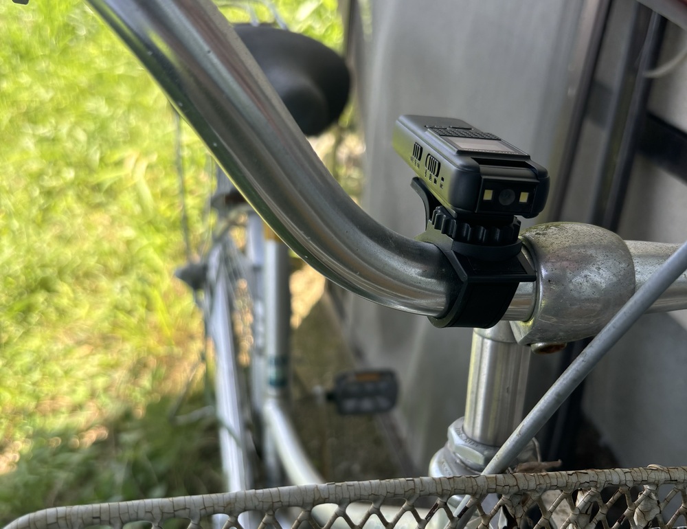 自転車に装着できる