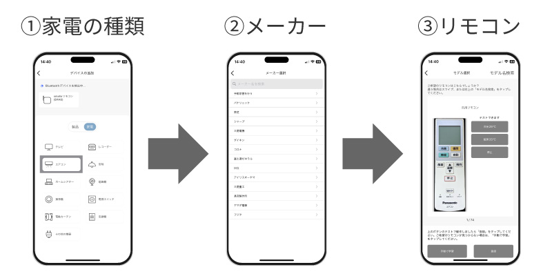 約10,000機種の家電を登録済み