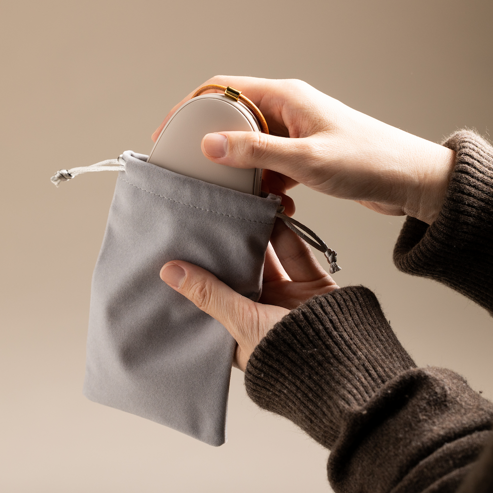 薄型スリム設定でかさばらない