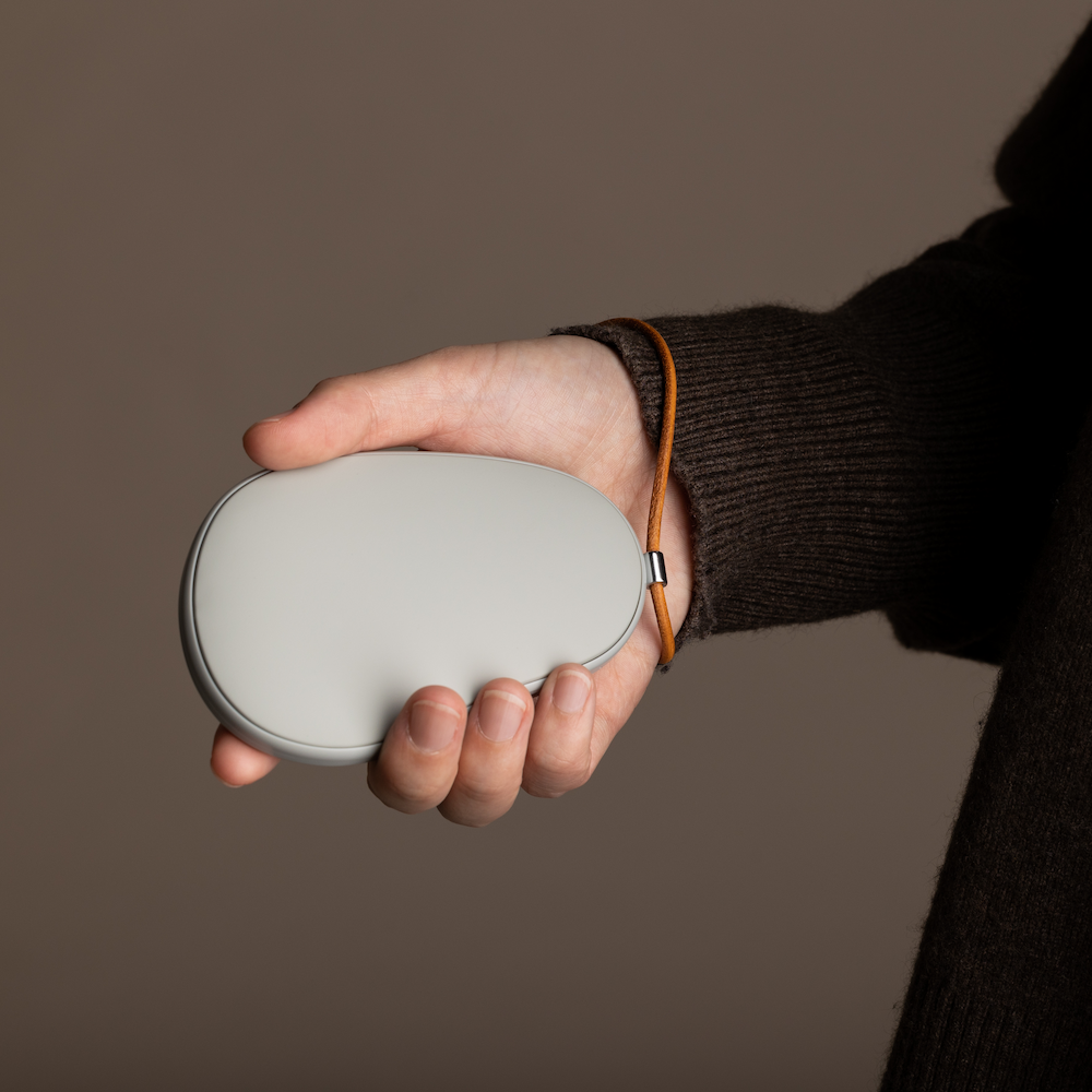 手に馴染むビーンズ型