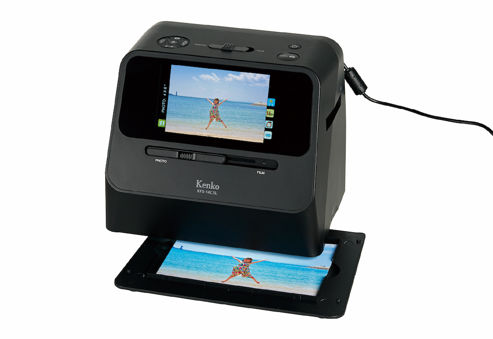 写真プリントをスキャン