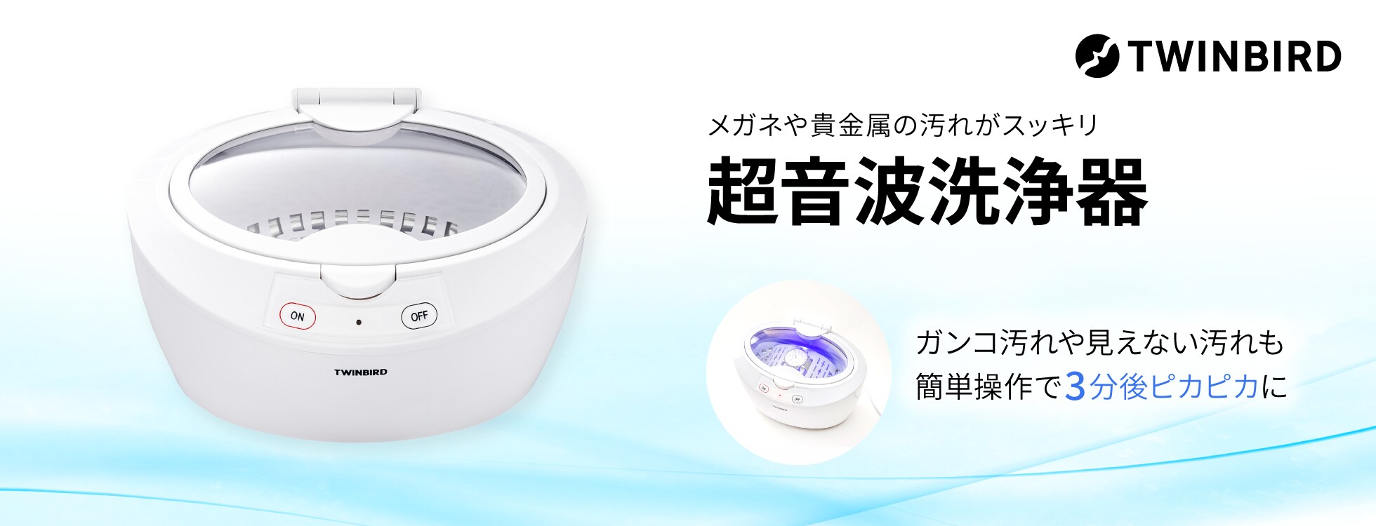 超音波洗浄器
