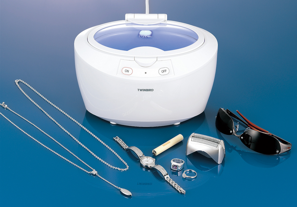 超音波の力で隅々まですっきり洗浄