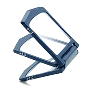 ご自分で老眼の度数が調べられます