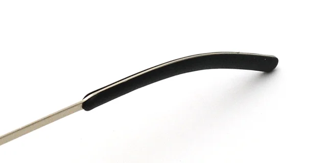 テンプル先のソフトラバーがズレ落ちを防止