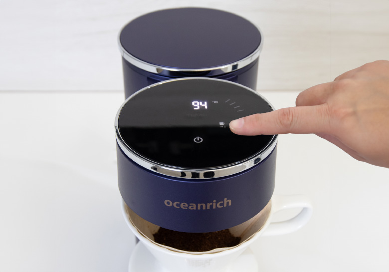 STEP03：温度とサイズを選択