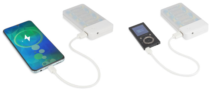 乾電池6本で高出力5V/1.5A対応