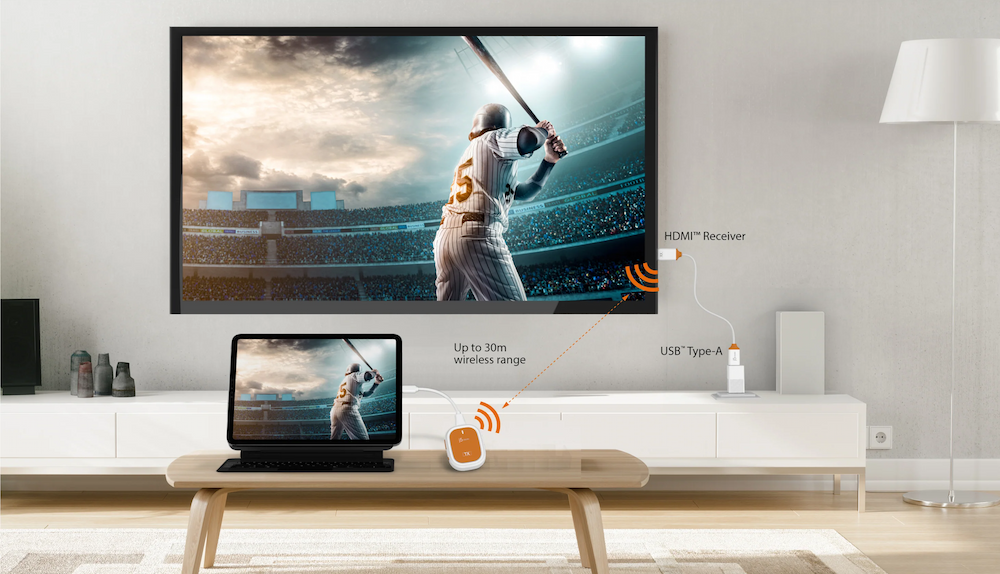 簡単にUSB-C端末を大画面にミラーリング