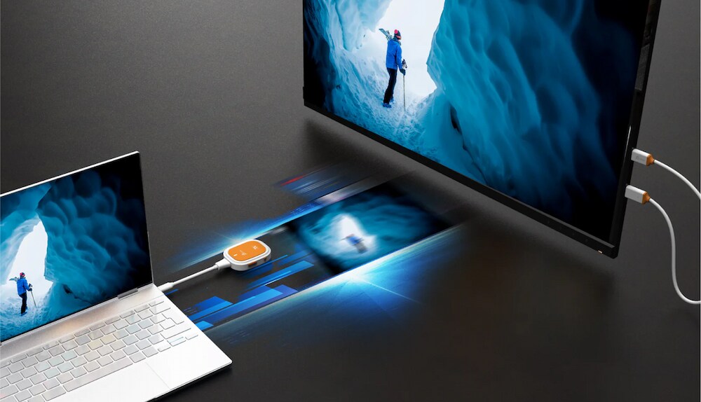 USB-C端末対応、最大30ｍワイヤレス