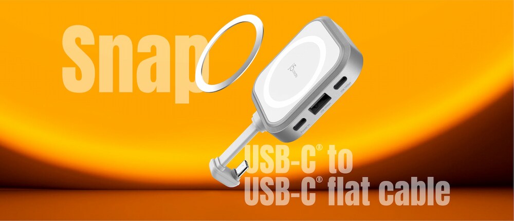 フラットケーブルを採用、iPhoneとピッタリ沿う