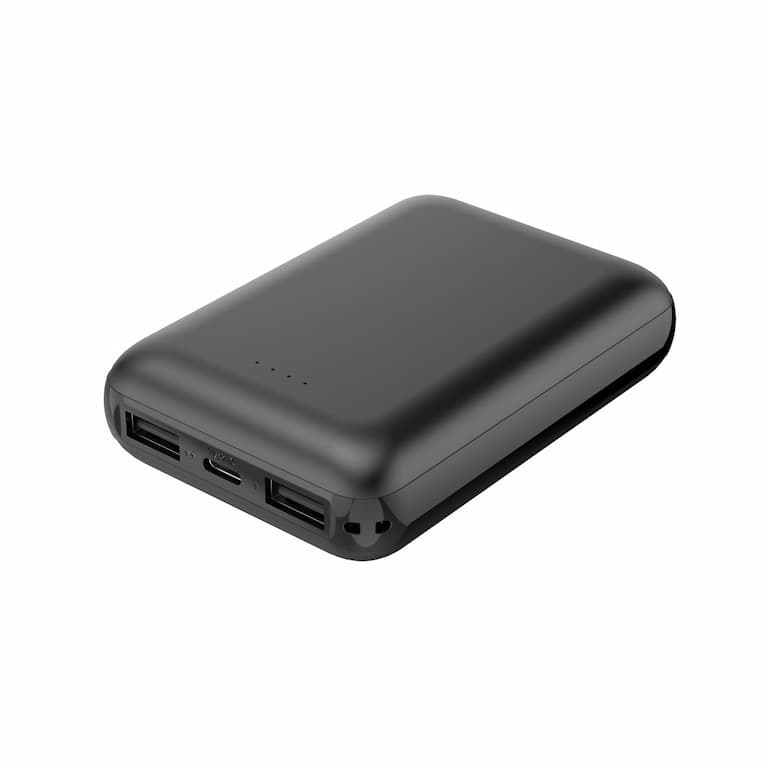 薄型モバイルバッテリー ブラック（10000mAh）｜ソースネクスト