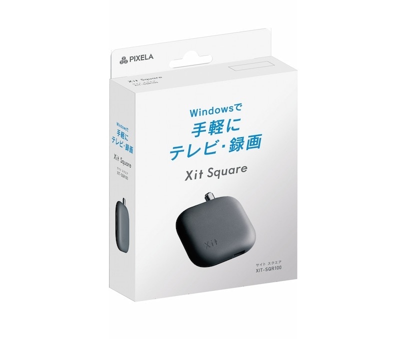 Xit Square XIT-SQR100 USB接続 Xit Square(XIT-SQR100) - Windowsで気軽に「テレビ・録画」を