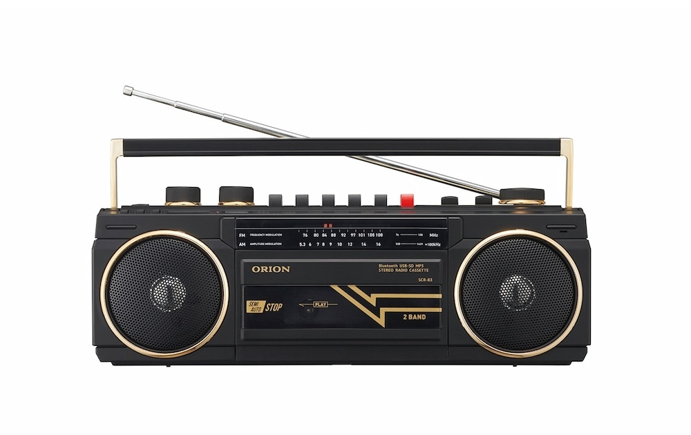 俺たちの青春ラジカセ Bluetooth搭載ラジカセ(SCR-B3/SCR-B7 俺たちの青春ラジカセ Bluetooth搭載ラジカセ(SCR-B3/SCR-B7