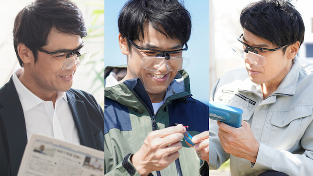 ダブルズームレンズ搭載