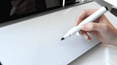 書き心地がよい強化ガラス