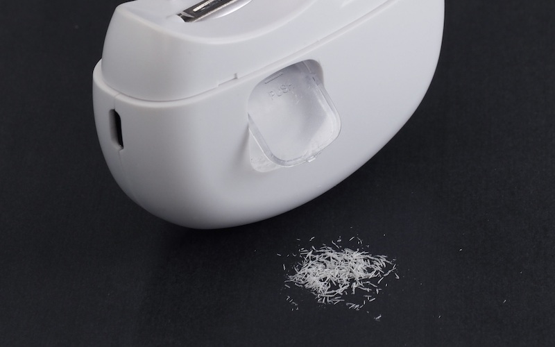 爪屑回収ボックス内蔵