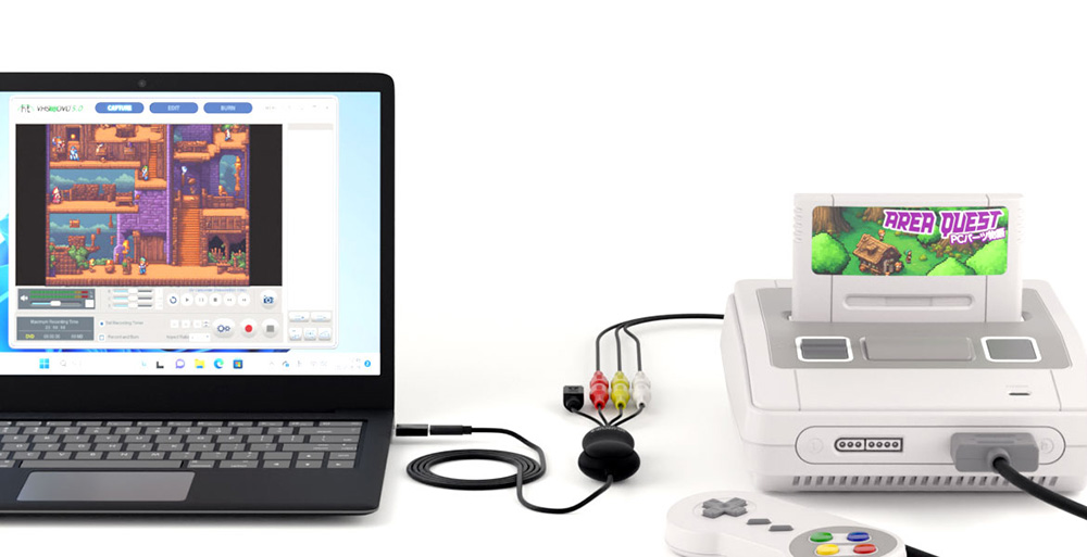 ゲーム映像をパソコンにキャプチャ