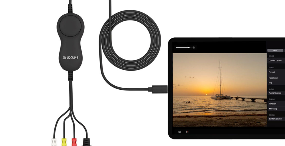 iPadへの録画に対応