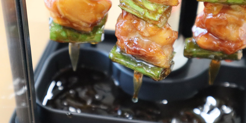 おひとりさま用焼き鳥メーカーの無煙の秘密