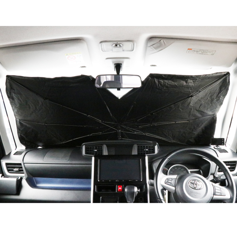 バックミラー露出デザイン