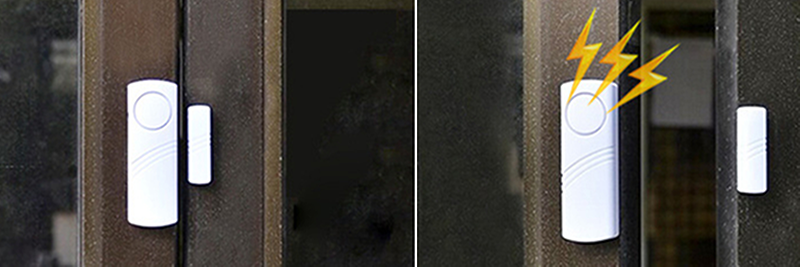 本体と受信機の距離が離れると大音量で警報