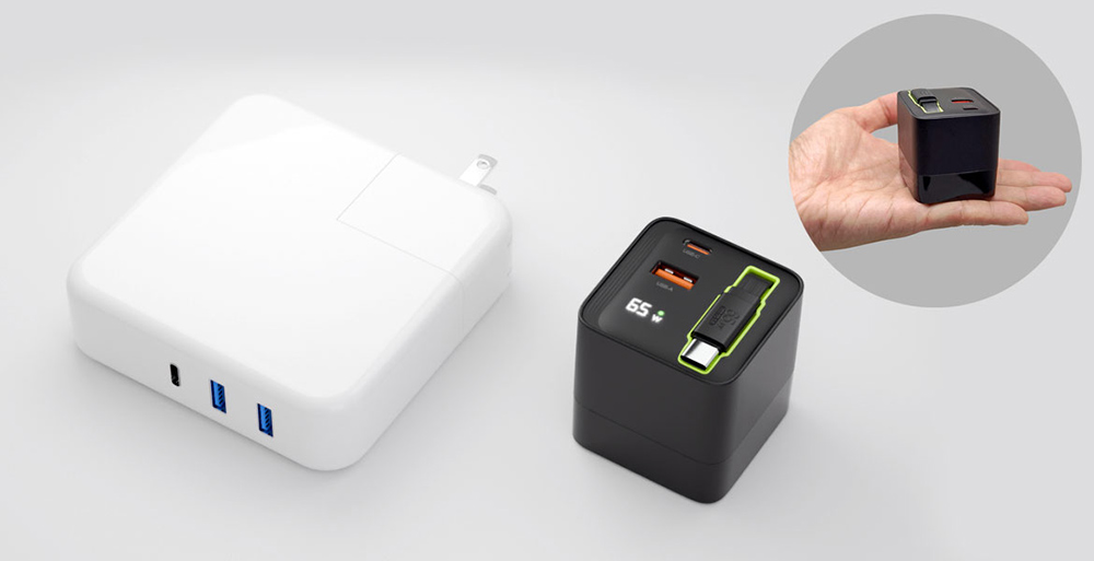 GaN II技術採用でコンパクトさを実現