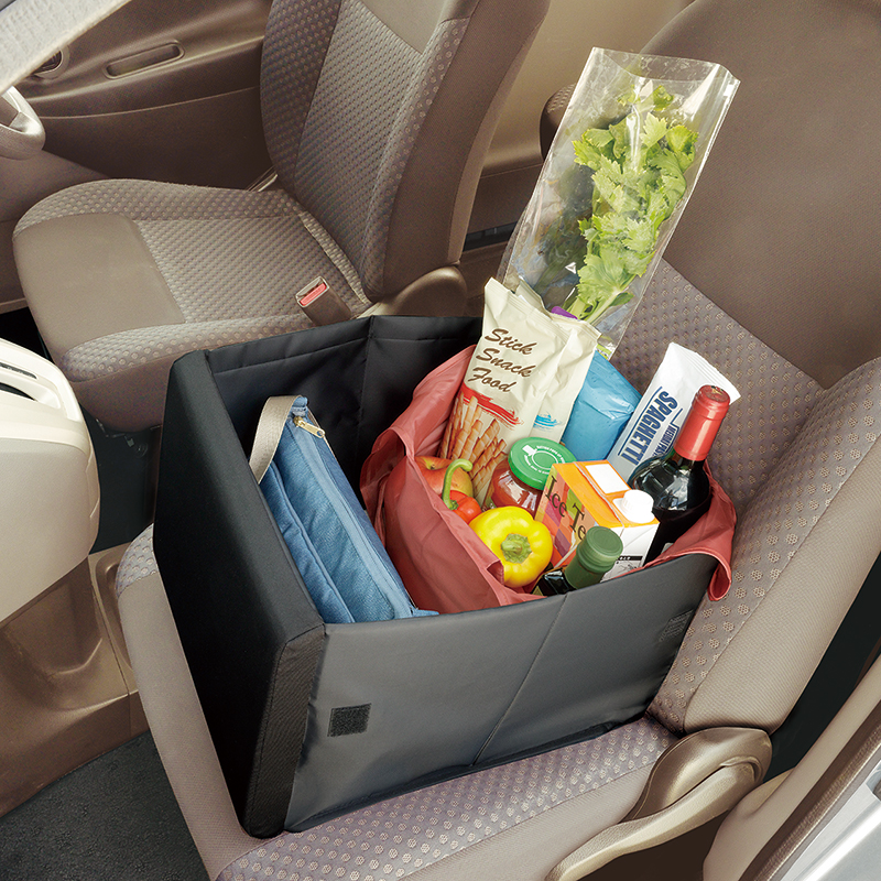 買い物の荷物置きに