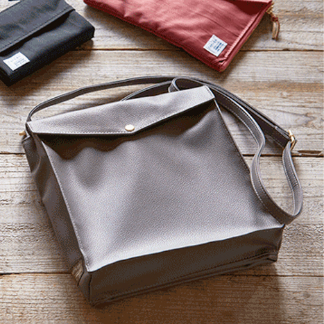 外出中に出たごみを捨てられるバッグ