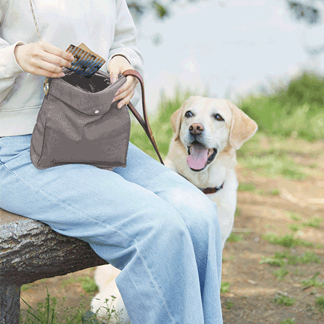 外出中に出たごみを捨てられるバッグ