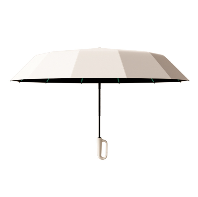 ワンタッチ開閉 36骨カラビナ付き折り畳み傘｜ソースネクスト