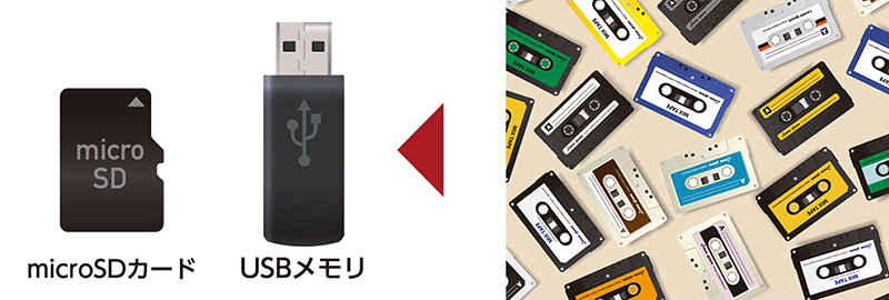 カセットテープ変換プレーヤー｜ソースネクスト