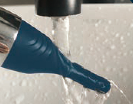 ヘッドは水洗い可能