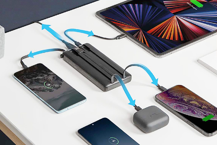 5デバイス同時高速充電