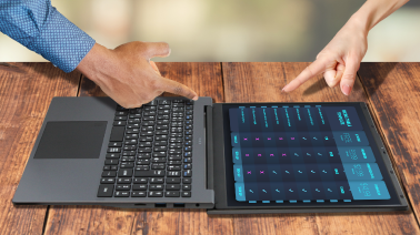 便利な180度開閉式